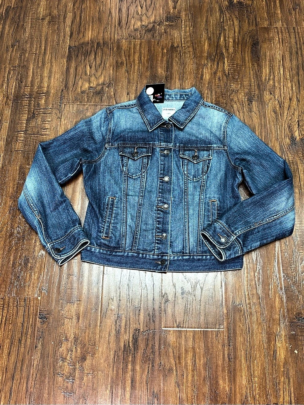 Old Navy Classic Denim Jacket Blue Large